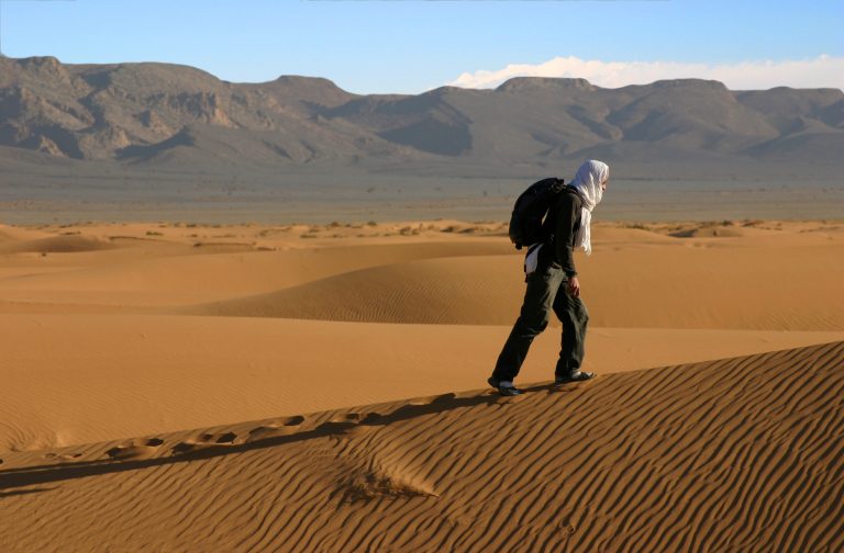 Tendance : le trek dans le désert